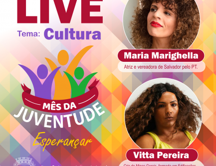Cultura abre série de lives da Programação do Mês da Juventude
