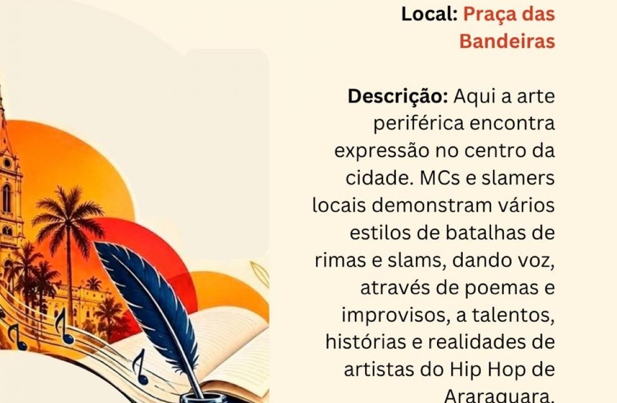 Poesia e Valorização dos Compositores agitam o final de semana com arte, rimas e poesia (dias 17 e 18)