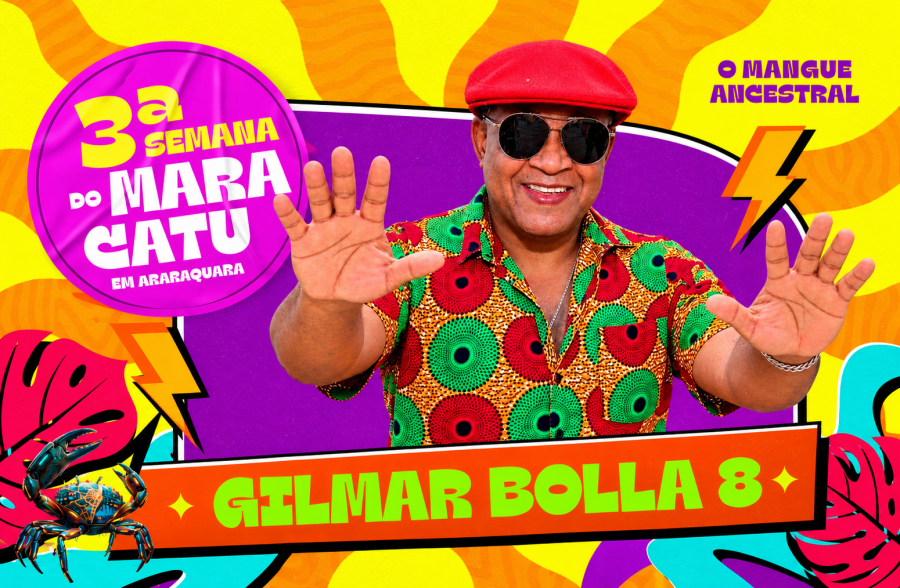 Gilmar Bolla 8 leva Manguebeat a Araraquara em noite gratuita com oficina, cinema e show