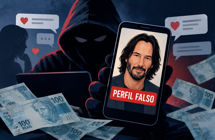 Falso Keanu Reeves promete presentes e aposentada perde R$ 7,5 mil em Araraquara
