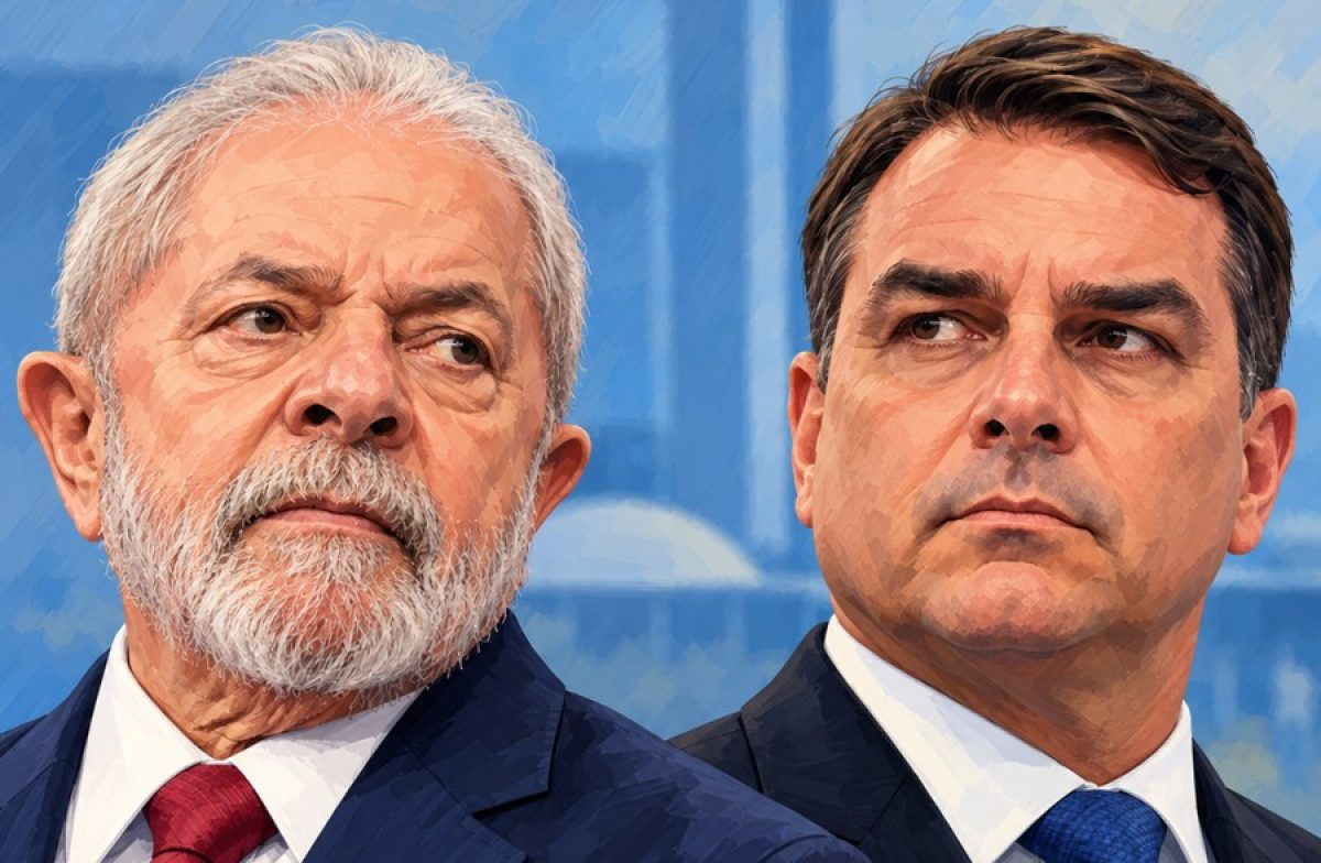 Flávio Bolsonaro vira sobre Lula e assume liderança na apuração presidencial às 19h47