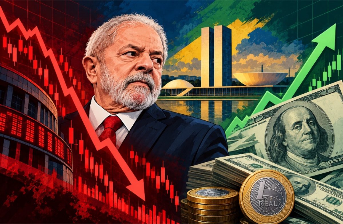 Dólar dispara a R$ 5,60 e Bolsa despenca mais de 17% após reeleição de Lula