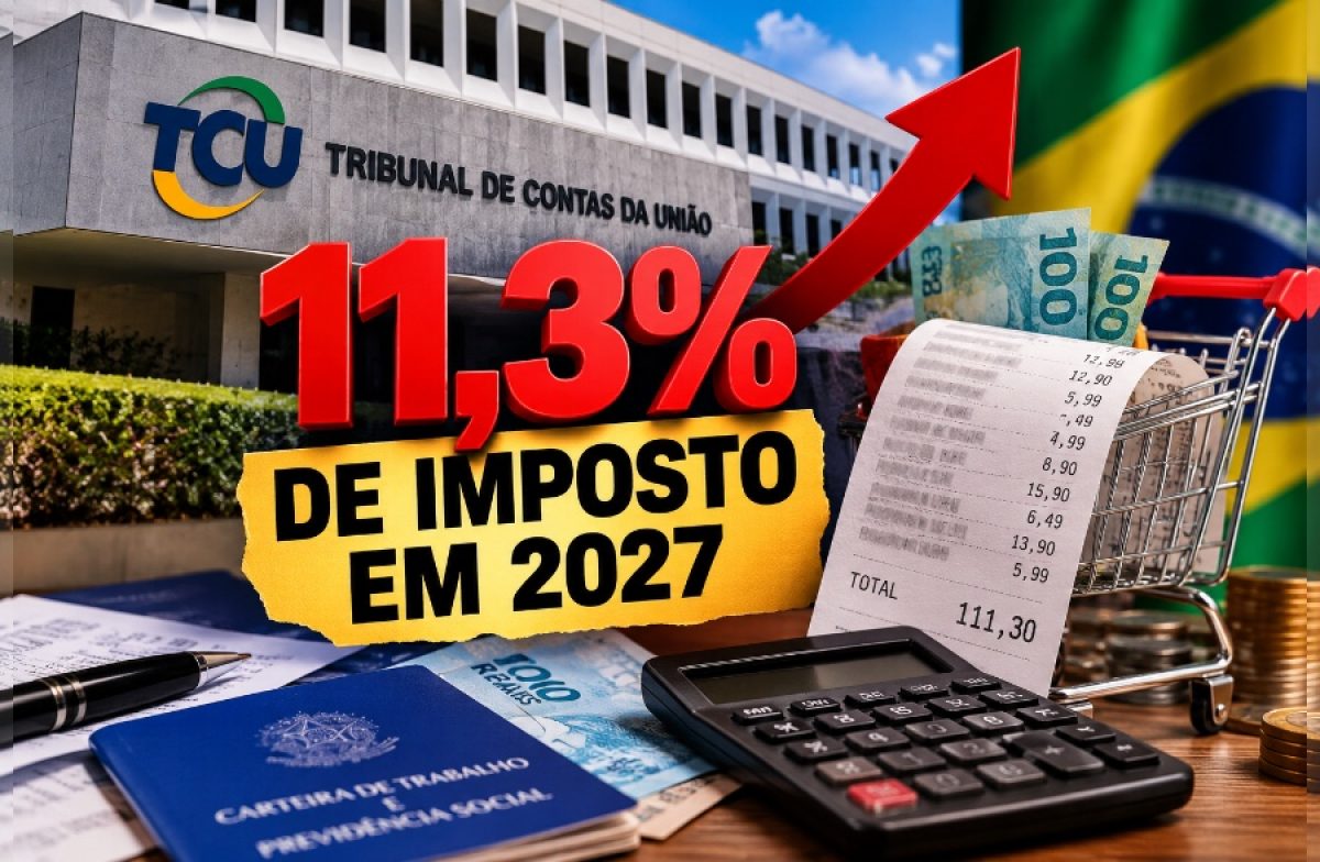 NOVO TRIBUTO DE 11,3% EM 2027: TCU APROVA CÁLCULO E DECISÃO VAI AO SENADO