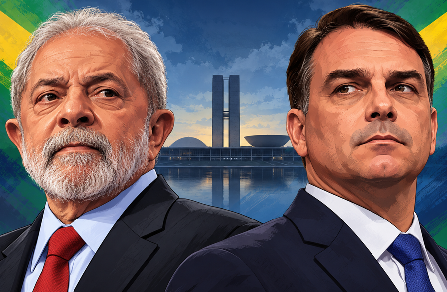 Flávio Bolsonaro e Lula vão ao segundo turno da eleição presidencial